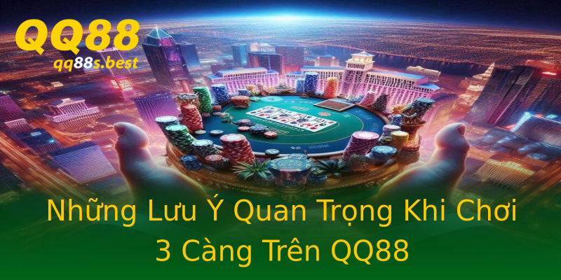 Những Lưu Ý Quan Trọng Khi Chơi 3 Càng Trên QQ88