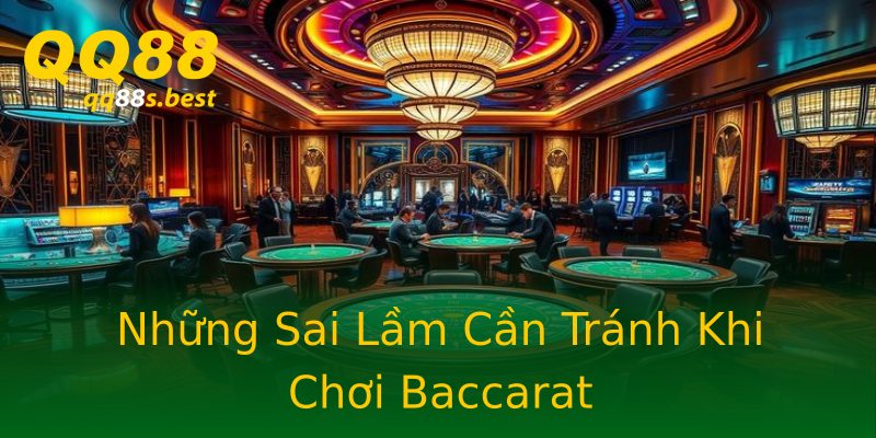 Những Sai Lầm Cần Tránh Khi Chơi Baccarat
